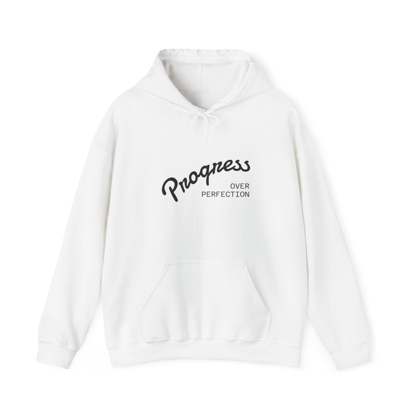 Progress Over Perfection Hoodie - Unisex Heavy Blend™ Sweatshirt for Cozy Comfort