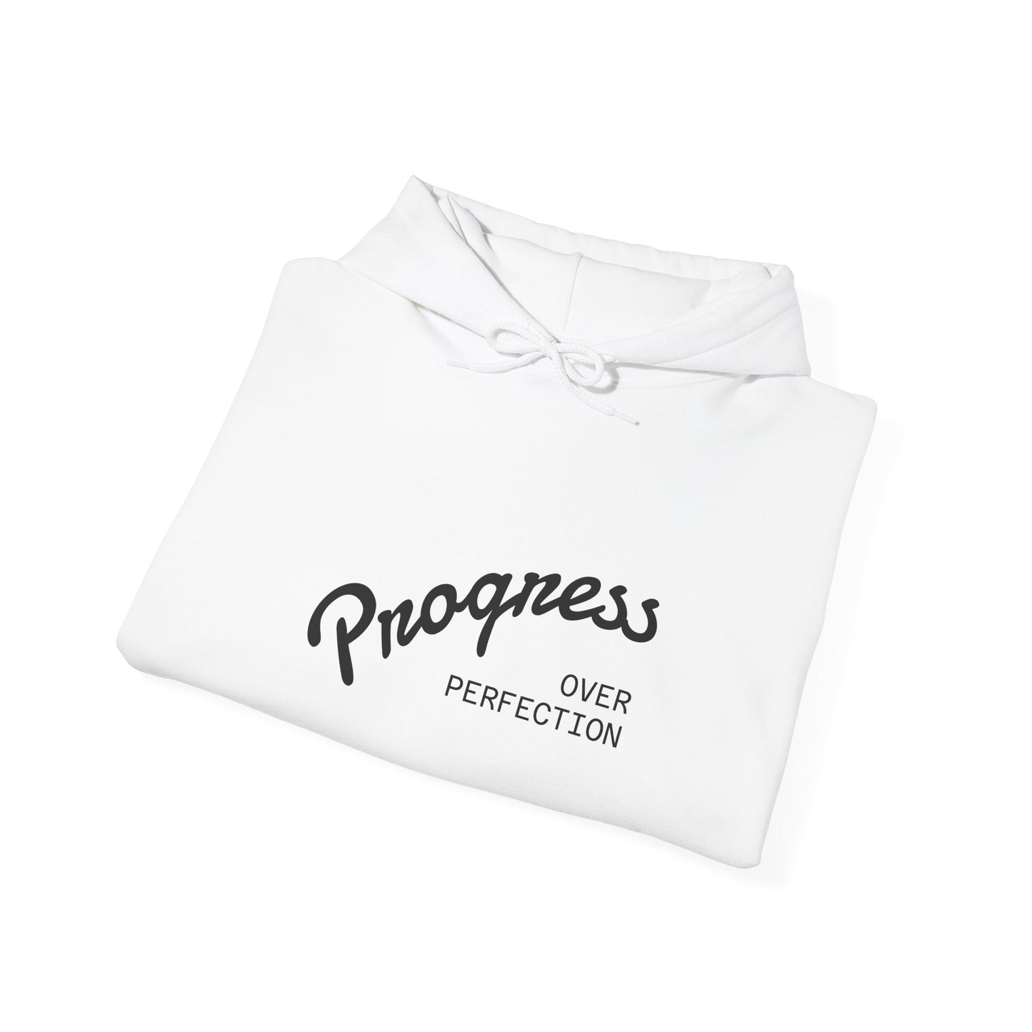 Progress Over Perfection Hoodie - Unisex Heavy Blend™ Sweatshirt for Cozy Comfort