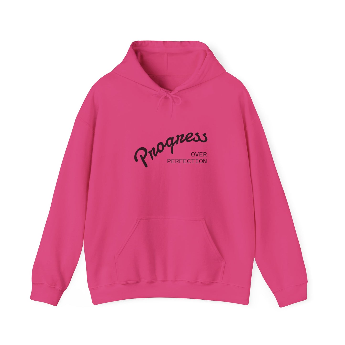 Progress Over Perfection Hoodie - Unisex Heavy Blend™ Sweatshirt for Cozy Comfort